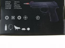 Пистолет пневматический BORNER Sport 306M, кал. 4,5 мм, 8.3041, шт