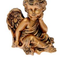 Статуэтка Ангел думающий бронза