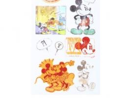 Набор переводных наклеек для творчества Классический Микки: Микки Маус
