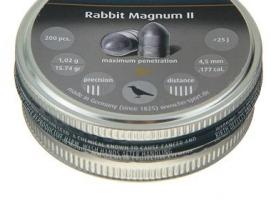 Пули пневм. H&amp;N Rabbit Magnum II, для винт., 4,5 мм., 15,74 гран. (200 шт.), шт   142