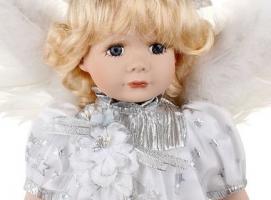 Кукла коллекционная Ангелок Лиля