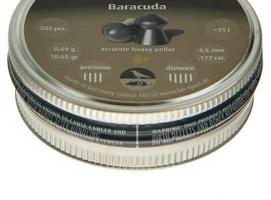 Пули пневм. H&amp;N Barracuda, 4,5 мм., 10,65 гран (500 шт.), 92184500005, шт