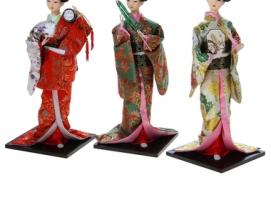 Кукла коллекционная Японская танцовщица, МИКС