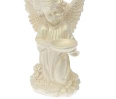 Статуэтка Ангел с чашей перламутровая