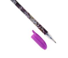Ручка гелевая дизайн Ever After High Фиолетовая, синие чернила, узел 0,5 мм, туба