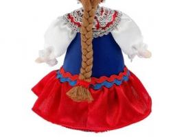Сувенирная кукла Девушка в традиционном костюме к. 19 — н. 20 в. Россия