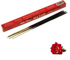 Благовония HEM Flora Masala Rose (Роза), четырехгранник, 8 палочек