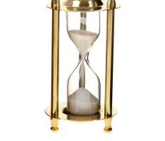 Сувенирные песочные часы (30 сек) Золото