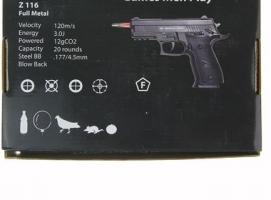 Пистолет пневматический BORNER Z116, кал. 4,5 мм, 8.5020, шт