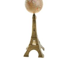 Глобус сувенирный на подставке Эйфелева башня