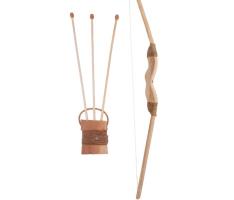 Игрушка «Лук со стрелами» деревянный, 85см